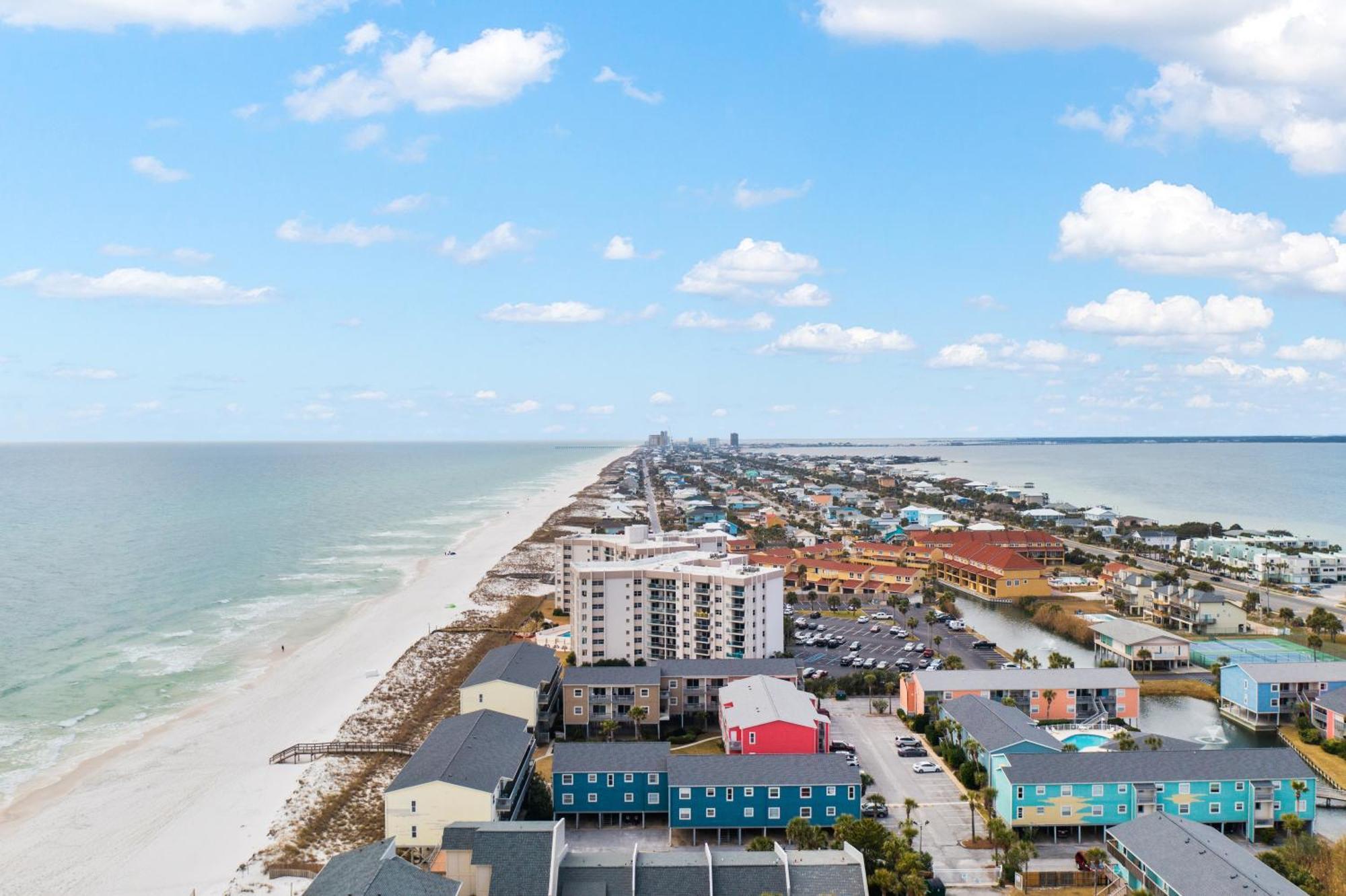 Villas On The Gulf L1- Ocean View Steps To Beach! Pensacola Beach Exterior photo